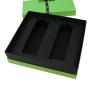 Hot Selling High Quality Fancy Green Color Rectangular Rigid Gift Packaging Box With Custom Design Logo