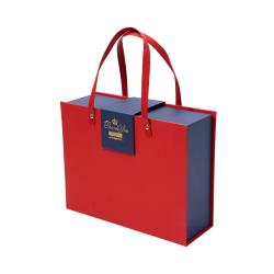 New Style Gift Packaging Folding Paper Packaging Box Magnet Printer Paper Box With Handle