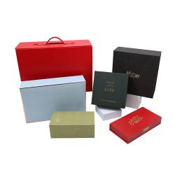 Custom Cardboard Paper Packaging Box Packed Foldable Rigid Box With Custom Logo