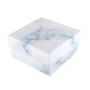 Rectangle Ribbon Gift Box Packaging Cardboard Folding Pink Gift Box With Lid