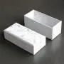 Luxury Portable Rectangular Rigid Cardboard Jewelry long stem roses box packaging