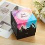 Wholesale high quality color printing cover and tray square easy shipping rigid box with custom logo