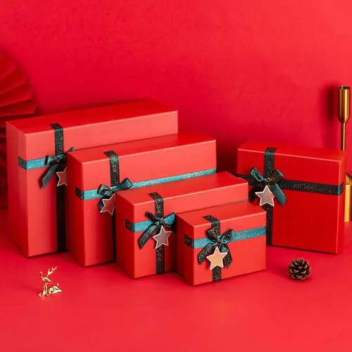 Customized Foldable Magnetic Universal Custom Rigid Cardboard Packing Gift Box With Ribbon Customized Foldable Magnetic Universal Custom Rigid Cardboard Packing Gift Box With Ribbon