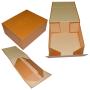 High Quality custom wholesale foldable rigid portable  boxes packaging large with custom logo