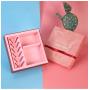 Wholesale Handmade Large Pink Creative Elegant Cardboard Gift Packing Box With Custom Logo