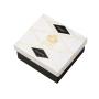Low MOQ Black Color Printed Customized Logo Rigid Flat Gift Box for Packaging