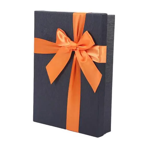 Neues Design Universelle Maßgeschneiderte Hartschalen-Geschenkboxen für Verpackungen mit Schleifen-Band