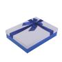 Wholesale High Quality handmade Romantic rigid cardboard  packing gift box with ribbon tie