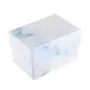 Rectangle Ribbon Gift Box Packaging Cardboard Folding Pink Gift Box With Lid