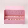 Custom Logo Wholesale Luxury Rigid Cardboard Packing Pink Magnetic Folding Gift Box