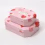 Umweltfreundliche maßgeschneiderte Luxus-Pinke Polygon-Karton Geschenkbox mit Klappdeckel