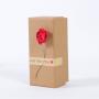 Luxuriöse Tragbare Rechteckige Hartkarton-Boxen für lange Rosen, Verpackung