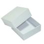 High Quality  low price Luxury white rigid cardboard gold foil stamping gift packaging box custom  logo