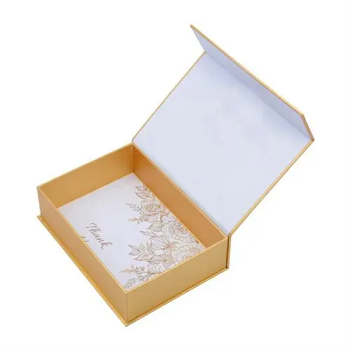High Quality customized wholesale recycled natural material rigid  custom  packaging for gift sets with custom logo