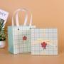 Customized High Quality Hot-selling Gridding Cute Gift Packaging Box With Ribbon