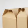 Custom Design Printing Hard Material Craft Paper Gift Packaging Box With Handle