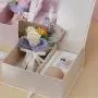 Creative new design high capacity romantic luxury gift box for festival with ribbon tie Creative new design high capacity romantic luxury gift box for festival with ribbon tie