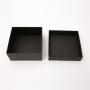Custom Logo Elegant Luxury Rigid Cardboard Packing Black cover lid color printed Gift Box
