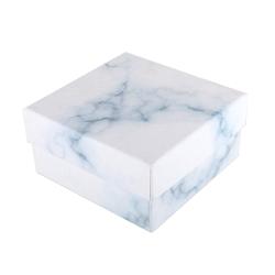 Rectangle Ribbon Gift Box Packaging Cardboard Folding Pink Gift Box With Lid