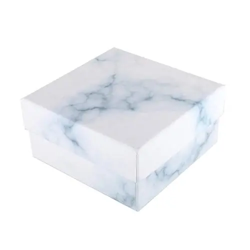 Rectangle Ribbon Gift Box Packaging Cardboard Folding Pink Gift Box With Lid