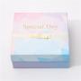 Eco Friendly Packaging Paper Boxes Lid And Tray Rigid Gift Box With Ribbon