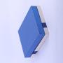 Wholesale High Quality handmade Romantic rigid cardboard  packing gift box with ribbon tie