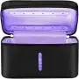Kill Covid-19, Kill Virus, Kill Coronavirus, LED UV Sterilizer Bag, Sanitizer Bag Disinfection Bag 99% Cleaned Within 3 Mins for Cell Phone Jewelry, Beauty Tools, Portable, Black Kill Covid-19, Kill Virus, Kill Coronavirus, LED UV Sterilizer Bag, Sanitizer Bag Disinfection Bag 99% Cleaned Within 3 Mins for Cell Phone Jewelry, Beauty Tools, Portable, Black