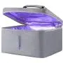 Kill Covid-19, Kill Virus, Kill Coronavirus, LED UV Sterilizer Bag, Sanitizer Bag Disinfection Bag 99% Cleaned Within 3 Mins for Cell Phone Jewelry, Beauty Tools, Portable, Grey Kill Covid-19, Kill Virus, Kill Coronavirus, LED UV Sterilizer Bag, Sanitizer Bag Disinfection Bag 99% Cleaned Within 3 Mins for Cell Phone Jewelry, Beauty Tools, Portable, Grey