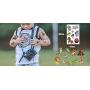 Temporary Tattoos for Kids, Non-Toxic Cartoon Theme Fake Tattoos Stickers for Children Boys Girls Halloween Birthday Party Favors Supplies (Animal)