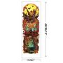 Leoars Halloween Pumpkin Lantern Temporary Tattoos, Nightmare Before Christmas Tattoo Sleeves, 6-Sheet Fake Women Men Large Full Arm Tattoo Stickers for Adult Kids Halloween Makeup