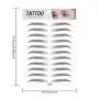 2 Pcs 3D Cheveux-Similaires Sourcils Authentiques, Stickers de Sourcils Naturels Écologiques Imitation Waterproof, Façonneur de Sourcils de Maquillage pour le Traçage - E09 2 Pcs 3D Cheveux-Similaires Sourcils Authentiques, Stickers de Sourcils Naturels Écologiques Imitation Waterproof, Façonneur de Sourcils de Maquillage pour le Traçage - E09