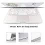 iCasso MacBook Air 13 inch Rubber Coated Soft Touch Hard Shell Protective Case Cover for MacBook Air 13 Inch Model A1369/A1466 with Keyboard Cover - Colorful Giraffe