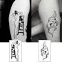 25 Feuilles de Tatouages Temporaires Imperméables Ooopsiun pour Femmes, Garçons et Hommes – Fleurs, Baleines, Chats – Tatouages Faux, Art Corporel Étiquettes. 25 Feuilles de Tatouages Temporaires Imperméables Ooopsiun pour Femmes, Garçons et Hommes – Fleurs, Baleines, Chats – Tatouages Faux, Art Corporel Étiquettes.