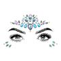 SHINEYES 8 Pcs Women Mermaid Face Gems Glitter,Rhinestone Rave Face Jewels Festival,Crystals Face Stickers, Eyes Face Body Temporary Tattoos