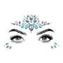 SHINEYES 8 Pcs Women Mermaid Face Gems Glitter,Rhinestone Rave Face Jewels Festival,Crystals Face Stickers, Eyes Face Body Temporary Tattoos