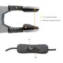 Desk Lamp Clip Pinkiou Portable Led Table Clamp Light for Microblading Permanent Makeup Lip Eyebrow Tattoo Skincare Beauty Manicure Salon