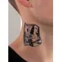 Thug Ink Vorübergehende Tattoos - Band I - 10 Vorübergehende Tattoos ~ Gesichtstätowierungen ~ Träne, Kreuz, Gebetshände etc~ Thug Life ~ Fake Tattoos ~ Wasserübertragungstätowierungen