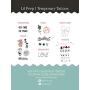 Fashion Tats Lil Peep Temporary Tattoos | Includes Face, Neck & Hands | REALISTIC | Skin Safe | MADE IN THE USA