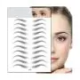 Haarähnliche, authentische Augenbrauen Aufkleber 4D Instant Augenbrauen Tattoo Imitation Augenbrauen Tattoos Wasserfest Langanhaltend Natürliche Augenbrauen Make-up Werkzeug 11 Stück