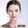 10 Blatt 4D Augenbrauen Tattoos für Make-up, Haarähnliche Natürliche Tattoo Augenbrauen Aufkleber, Ökologische Wasserfeste Augenbrauen Make-up für Frauen – Braun, 100 Paar, 10 Stil
