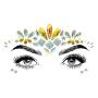 SHINEYES 8 Pcs Women Mermaid Face Gems Glitter,Rhinestone Rave Face Jewels Festival,Crystals Face Stickers, Eyes Face Body Temporary Tattoos