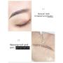 DAGEDA Brown 81 Pairs 9 PC Eyebrow Transfers Stickers, Long Lasting Natural Waterproof Bionic Eyebrow Water Transfer Tattoo Eyebrow Sticker For Woman Man Makeup Tool（Brown）