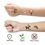 Temporary Tattoos Kids, 150 Assorted Halloween Tattoo Waterproof Cute Designs Stick on Children Tattoos, Pumpkin Tattoos Stickers for Kids Children Party Favors,150Patterns