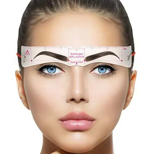 Modèles à sourcils réutilisables, kit de forme de sourcils avec bandeau, 21 styles de sourcils élaborés, 9 types épais et 12 types fins. Modèles à sourcils réutilisables, kit de forme de sourcils avec bandeau, 21 styles de sourcils élaborés, 9 types épais et 12 types fins.