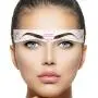 Modèles à sourcils réutilisables, kit de forme de sourcils avec bandeau, 21 styles de sourcils élaborés, 9 types épais et 12 types fins. Modèles à sourcils réutilisables, kit de forme de sourcils avec bandeau, 21 styles de sourcils élaborés, 9 types épais et 12 types fins.