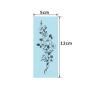 DaLin 4 Sheets Sexy Floral Temporary Tattoos for Women Flowers Collection (Snake and Cherry)