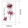 8 Sheets Big Flowers Peony Watercolor Temporary Tattoos Sleeves for Women Tattoo Stickers Waterproof Shoulder Back Body Art Sexy Tatoos (style9) 8 Sheets Big Flowers Peony Watercolor Temporary Tattoos Sleeves for Women Tattoo Stickers Waterproof Shoulder Back Body Art Sexy Tatoos (style9)