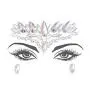 Glitzernde Gesichtsperlen Körperaufkleber Rhinestone Gesichtsjuwelen Tattoo Sticker Clubwear Party Rave Festival Körper Schmuck für Damen & Mädchen (1 Stück)