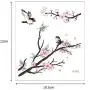 Étiquettes temporaires en forme de cerisiers en fleurs, 12 feuilles, pour femmes, art corporel, printemps, été. Étiquettes temporaires en forme de cerisiers en fleurs, 12 feuilles, pour femmes, art corporel, printemps, été.