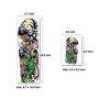 Leoars Nightmare Before Christmas Large Arm Tattoos, 4-Sheet Full Sleeve Temporary Tattoos and 4-Sheet Fake Half Arm Tattoo Stickers for Adult Women Men Kids Hallowen Party Makeup